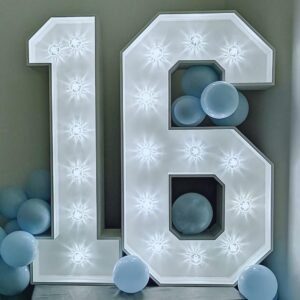 light up numbers east grinstead 16