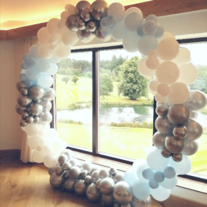 Balloon Moongate Arch Light Up Numbers Hire Age in Lights Kent Surrey Sussex