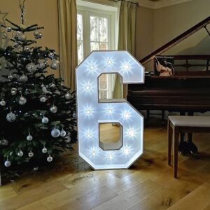 Light Up 6 - Birthday Hire - Age in Lights